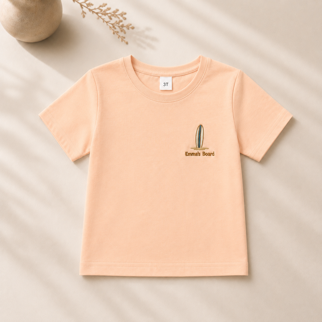 Little Camper Personalized Kids Camping T-Shirt