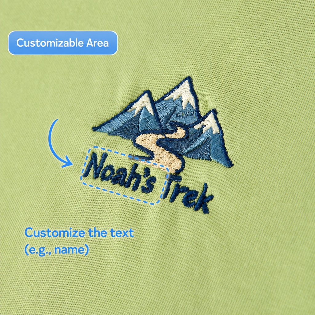 Little Camper Personalized Kids Camping T-Shirt
