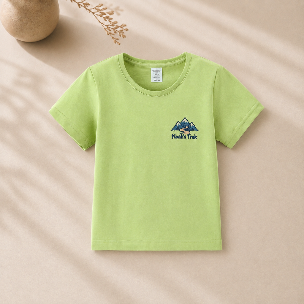 Little Camper Personalized Kids Camping T-Shirt