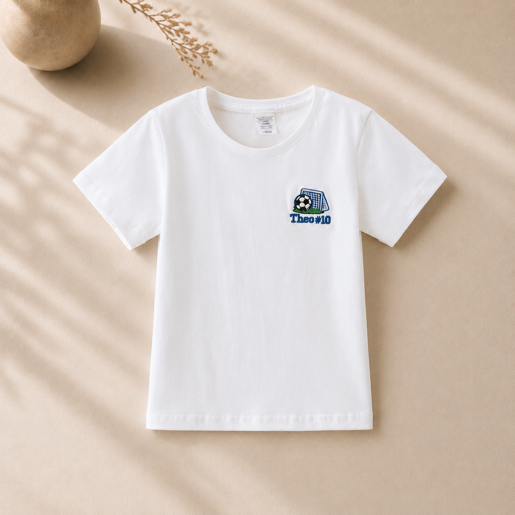Little Camper Personalized Kids Camping T-Shirt