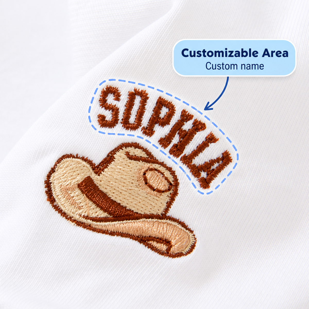 Touchdown Time Personalized Kids Football Sweatshirt