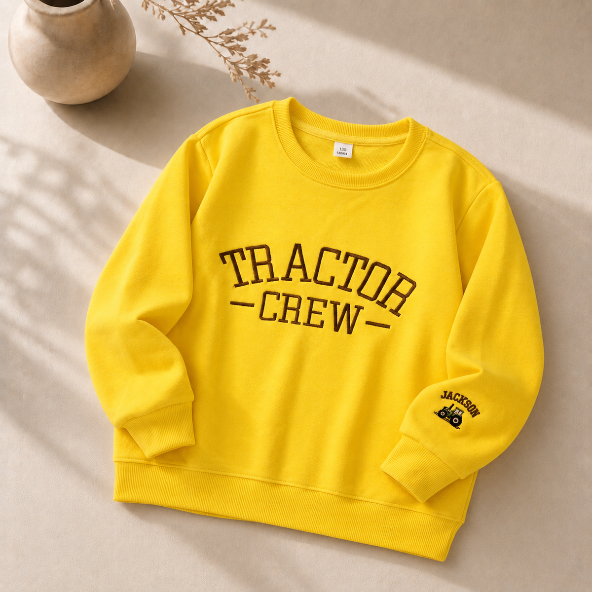 Touchdown Time Personalized Kids Football Sweatshirt