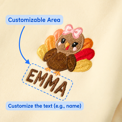 Chest personalization detail