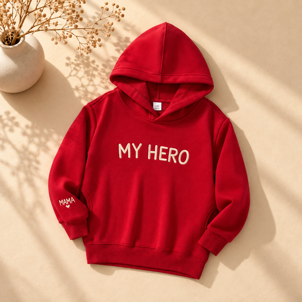 My Hero Personalized Kids Hoodie