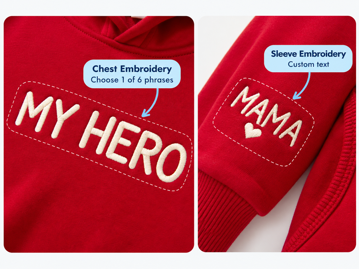 My Hero Personalized Kids Hoodie